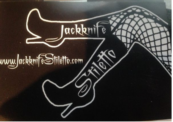 Jackknife Stiletto Big Sticker