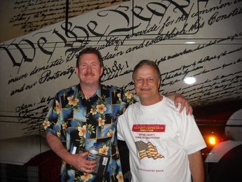 Brad Gudgeon and Bruce Bellott, Freedom Rally, Nashville, TN April 2010
