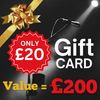 Gift Card £200 ONLY £20 - Black Friday Blitz 