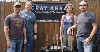 Gray Area Band Banner