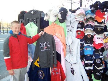 Matt - in search of a souvenir, Washington D.C. 2006.
