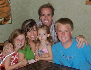 Teppan dinner for the family - Hawaii, 2007.
