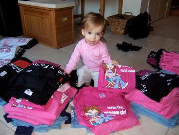 Natalie the "merch girl," 2006.
