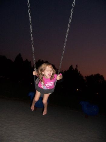 When you have Leukemia, you can't go to germy places, like the park. Then, you can go again!
