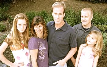 Our "Christian Rock Band Album" photo - summer, 2011.

