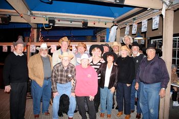 Cowboy Hat Night at the Galley A blast for all
