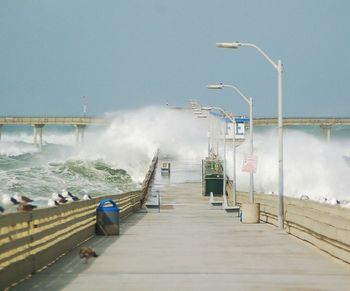 More photos of waves and storm...
