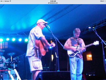 Me and Sunny Jim Key West main stage 2011

