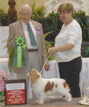 Best Bred-by-Exhibitor: BROOKHAVEN PEGGY SUE
