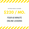 (4) Sixty Minute Lessons