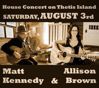 House Concert on Thetis Island with Matt Kennedy