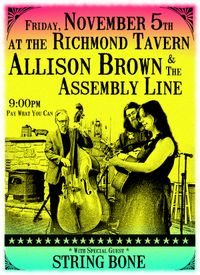 Allison Brown & The Assembly Line at The Richmond