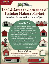 John R Park Homestead 12 Barns of Christmas - with Mike Houston