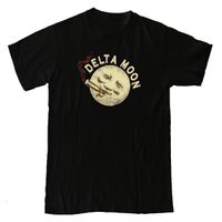 Black Smoking Moon T-Shirt