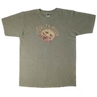 Green Smoking Moon T-Shirt