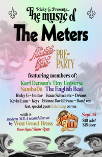 Eric Long - Sitting in with THE MUSIC OF THE METERS (ft. mbrs KDTU & ENGLISH BEAT +)