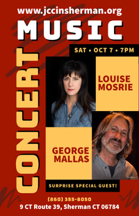 George Mallas and Louise Mosrie Coombe in concert!