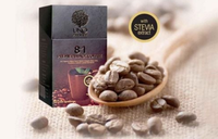 8 in 1 Premium Black Coffee w/Stevia