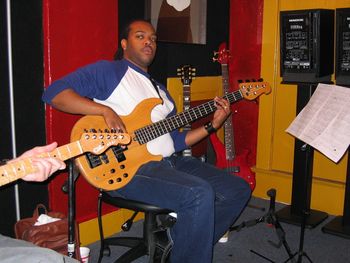 Bassist extraordinaire Darwin Johnson
