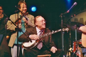 Stuart Duncan and Earl Scruggs
