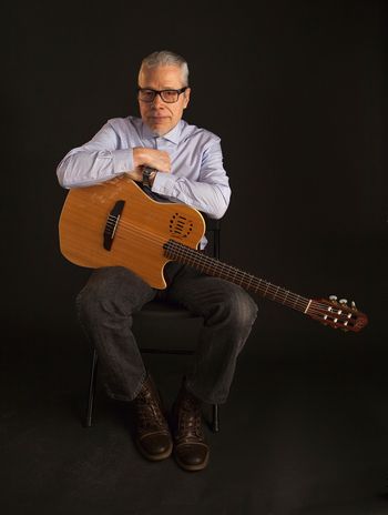 Me with my Godin Multiac Nylon String Guitar
