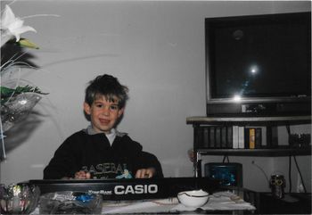 Kristijan piano year 1993
