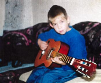 Birthday guitar 1995
