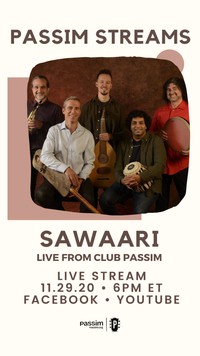 Sawaari Live Stream from Club Passim