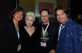 Michelle Gold Cindy Lauper  Jae Gold Stephane Roy
