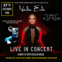 Nadia Eide - LIVE IN CONCERT (feat special guest Harry The Piano)