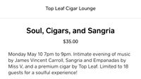 Soul, Cigars and Sangria