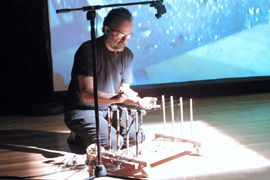 Miami composer & sound artist Gustavo Matamoros has performed five times on the EMIT series.
