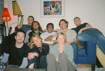 
Stu Hunter, Declan Kelly, Jimmy Little, Stu, Michael, Sarah McGregor & Tania Bowra 2004


