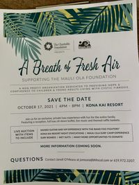 Ron's Garage at the "A Breath of Fresh Air" benefit supporting the Mauli Ola Foundation