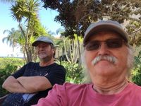 Ron Wheeler and Claudio Martin at Emerald C Gallery in Coronado