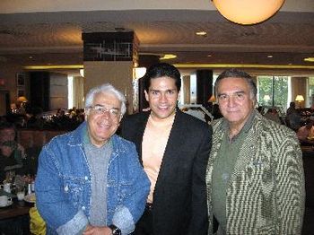 With Jerry Vale and Tony LoBIanco in Washington D.C.
