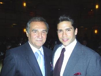Great Actor Tony LoBianco and Aaron Caruso
