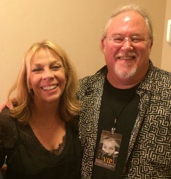 John Bartus with Rickie Lee Jones, 2015
