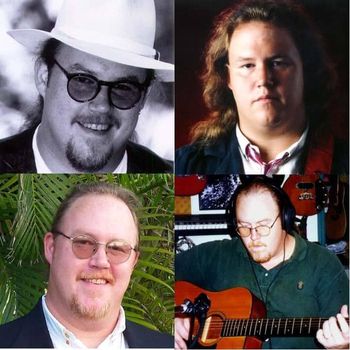 John Bartus headshot montage, 1986 - 1999
