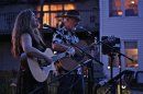 Outdoor house concert in Kansas
