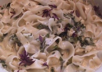 Fresh Fettucine with Herbs
