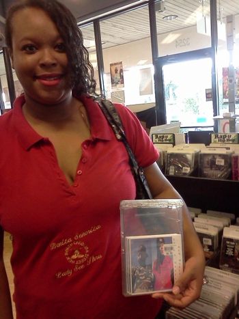 BONITA SENORITA aka MS. CRYSTAL CHECKING ON 2013 CD NUEVA MUSICA(NEW MUSIC) IN EARSHOT RECORDS.
