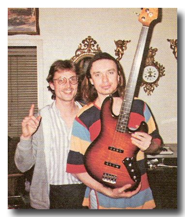 Jaco with Kevin Kaufman’s rebuilt Bass Of Doom
