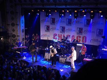 On stage with Buddy Guy

