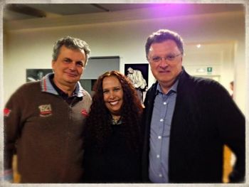 Magic in Ferrara — with Blue Bottazzi and Mario Pantaleoni.
