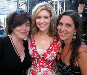 Alison Krauss recommended Julie To Play The 2007 Newport Folk Festival...and Sarah Siskind came with!
