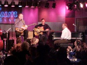 "Live" at the Iridium with Les Paul-this was home for 7 years!

