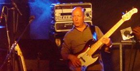 Great bassist from Zurich/Switzerland, Peter Keiser-my partner on PopJazz.
