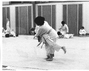 Young D in Jiu Jitsu / Judo training 1980 The Throw part 1 The Beginning
