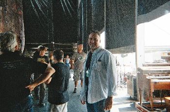 Rob backstage at Farm Aid '07
